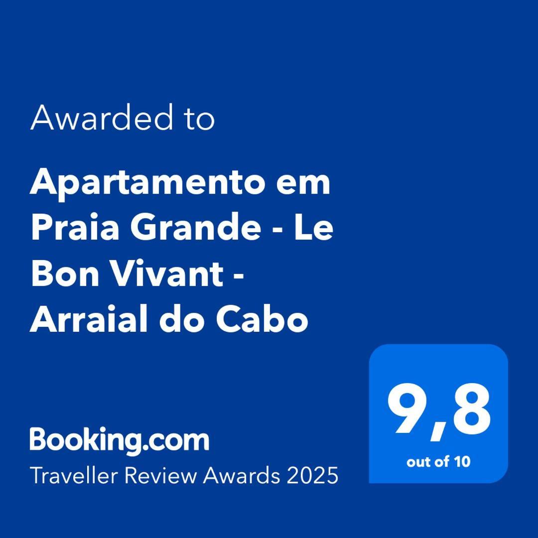 Apartamento Em Praia Grande - Le Bon Vivant - Arraial Do Cabo Zewnętrze zdjęcie